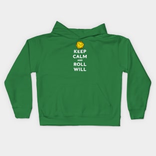 Keep Calm and Roll Will Kids Hoodie